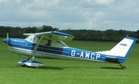 G-AWCP @ EGBK - Tailwheel Cessna F150 visiting Sywell - by Simon Palmer