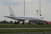 LX-GJC @ EBBR - parked on General Aviation apron (Abelag) - by Daniel Vanderauwera