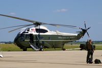 159358 @ CID - One of two VH-3Ds for Presidential movement - by Glenn E. Chatfield