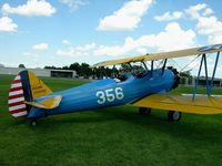 N23VR @ 1K1 - N23VR Stearman PT17  at Lloyd Stearman Field,Benton Ks - by David Keith