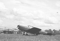 G-AHZT @ LGW - Taken at Gatwick 1940s - by Forester Lindsley