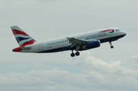 G-EUUP @ EGCC - British Airways - Taking off - by David Burrell