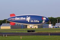 N560VL @ MIC - 1991 American Blimp Corp A60R, in town for the LPGA U.S. Women's Open Tournament - by Timothy Aanerud