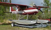N9773G @ AK28 - Cessna 180H at Chena Marina , Fairbanks - by Terry Fletcher