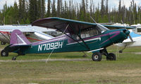 N7092H @ AK28 - Piper J3-C65 Cub at Chena Marina Fairbanks - by Terry Fletcher