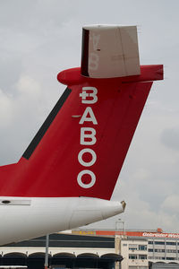 HB-JQB @ VIE - Fly Baboo Dash 8-400 - by Yakfreak - VAP