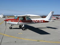 N24764 @ OAR - 1977 Cessna 152 in late afternoon sun @ Seaside, CA - by Steve Nation