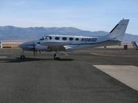 N106SD @ MEV - Cessna 340A taxying @ Minden, V - by Steve Nation