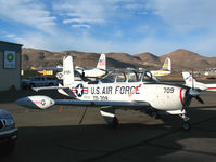 N3799G @ CXP - USAF Beech T-34A 54-3709 Moore Air Force Base, Mission, Texas TD-709 @ Carson City, NV - by Steve Nation