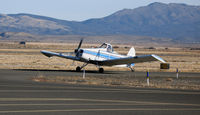 N7430Z @ MEV - Glider tug 1965 Piper PA-25-235 taxying @ Minden, NV - by Steve Nation