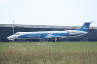 UR-DNF @ LOWW - Embraer ERJ-145 takeoff RWY16