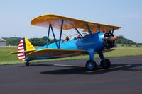 N5934 @ 29G - Jeff Bates with daughter Tina's first flight. - by Julie C. Bates