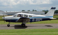 G-BSPI @ EGBW - Piper Pa-28-161 on a sunny Sunday afternoon at Wellesbourne - by Terry Fletcher