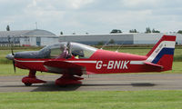G-BNIK @ EGBW - Robin on a sunny Sunday afternoon at Wellesbourne