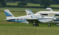 G-AVAX @ EGBW - Piper Pa-28-180 on a sunny Sunday afternoon at Wellesbourne - by Terry Fletcher