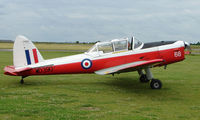 G-BWNK @ EGNW - 1951 DHC1 Chipmunk at Wickenby Wings and Wheels 2008 - by Terry Fletcher