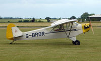 G-BROR @ EGNW - 1943 Piper Cub at Wickenby Wings and Wheels 2008 - by Terry Fletcher