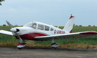 G-AWSM @ EGCS - Piper Pa-28-235 at Sturgate - by Terry Fletcher