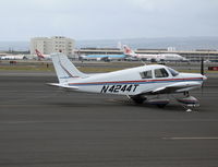 N4244T @ HNL - 1971 Piper PA-28-140 @ Honolulu, HI - by Steve Nation