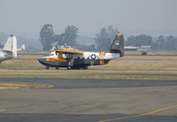 N416C @ STS - Grumman HU-16C painted as US Navy 'Alameda-911' 'USS Carl Vinson' @ Santa Rosa, CA in hazy conditions - by Steve Nation