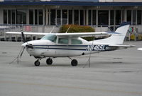 N8465L @ SQL - 1975 Cessna T210L @ San Carlos, CA - by Steve Nation