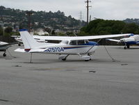 N75704 @ SQL - 1976 Cessna 172N  @ San Carlos, CA - by Steve Nation