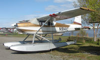 N9141C @ LHD - Cessna 180 at Lake Hood - by Terry Fletcher