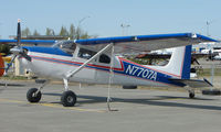 N7707A @ LHD - Cessna 180 at Lake Hood - by Terry Fletcher