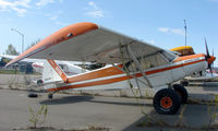 N9056Y @ LHD - 1980 Super Cub at Lake Hood - by Terry Fletcher