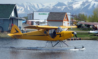 N3761M @ LHD - 1947 Piper Pa-12 at Lake Hood - by Terry Fletcher