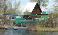 N5399D @ LHD - Cessna 180A at Lake Hood - by Terry Fletcher