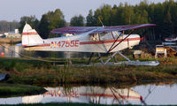 N4755E @ LHD - Piper Pa-18 at Lake Hood - by Terry Fletcher