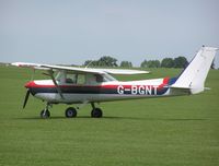 G-BGNT @ EGBK - Cessna F152 visiting Sywell from Conington - by Simon Palmer