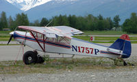 N1757P @ PAQ - Unusual coloured numbers on this Piper -18-150 at Palmer AK - by Terry Fletcher