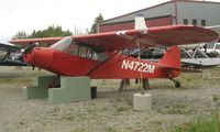 N4722M @ LHD - 1947 Piper Pa-11 at Lake Hood - by Terry Fletcher