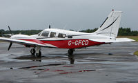 G-GFCD @ EGLK - Piper Pa-34-220T at Blackbushe - by Terry Fletcher