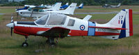 G-CBEK @ EGLK - This Bulldog retains its military markings as XX700 - by Terry Fletcher