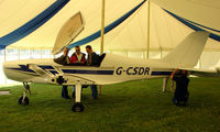 G-CSDR @ EGHP - Not formerley registered yet but on display at the 2008 LAA meet at Popham - by Terry Fletcher