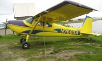 N7663A @ LHD - Cessna 180 at Lake Hood - by Terry Fletcher