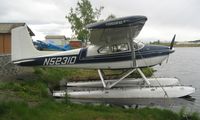 N5231D @ LHD - Cessna 180A at Lake Hood - by Terry Fletcher