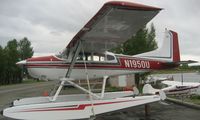 N1950U @ LHD - Cessna A185E at Lake Hood - by Terry Fletcher