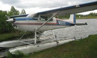 N9211T @ LHD - Cessna 180C at Lake Hood - by Terry Fletcher