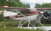 N5815T @ LHD - Cessna 185C on Lake Hood - by Terry Fletcher
