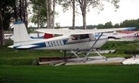 N4566B @ LHD - Cessna 180 at Lake Hood - by Terry Fletcher
