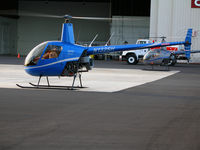 N132SH @ OAK - Now defunct Silver State Helicopters 2007 Robinson Helicopter R22 BETA crew training in late afternoon sun @Oakland, CA - by Steve Nation