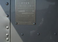 N5246K @ SZP - 1950 Ryan NAVION B as Korean War L-17, Lycoming GO-435 C&D 260 Hp, builder plate - by Doug Robertson