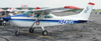 N9430X @ DAN - Civil Air Patrol 1985 Cessna 182R in Danville Va. - by Richard T Davis
