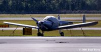 N3282H @ OAJ - Score!  An Ercoupe on the ramp!
