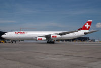 HB-JMD @ VIE - Swiss Airbus A340-300 - by Yakfreak - VAP