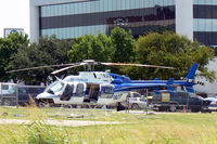 N2592T @ TX53 - Dallas Police Helicopter at Dallas Redbird (Executive) Airport - by Zane Adams